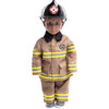 Firefighter With Hat Doll Outfit, Brown - Doll Accessories - 1 - thumbnail