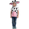 Cow Style Sleeveless Vest, White And Black - Costumes - 2
