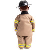 Firefighter With Hat Doll Outfit, Brown - Doll Accessories - 2