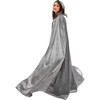 Full-Length Cloak With Hood, Grey - Costumes - 5