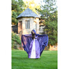 Full-Length Cloak With Hood, Dark Purple - Costumes - 4