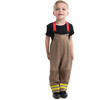 Firefighter Full Sleeve Canvas Jacket Dress, Light Brown - Costumes - 3