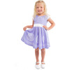 Amulet Printed Floral Twirl Dress, Lilac And White - Costumes - 1 - thumbnail