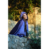 Full-Length Cloak With Hood, Dark Purple - Costumes - 5