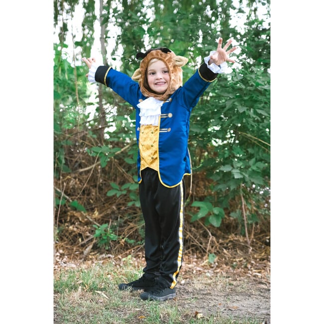 Beast Full Sleeve With Velvet Inset Dress, Multicolor - Costumes - 6