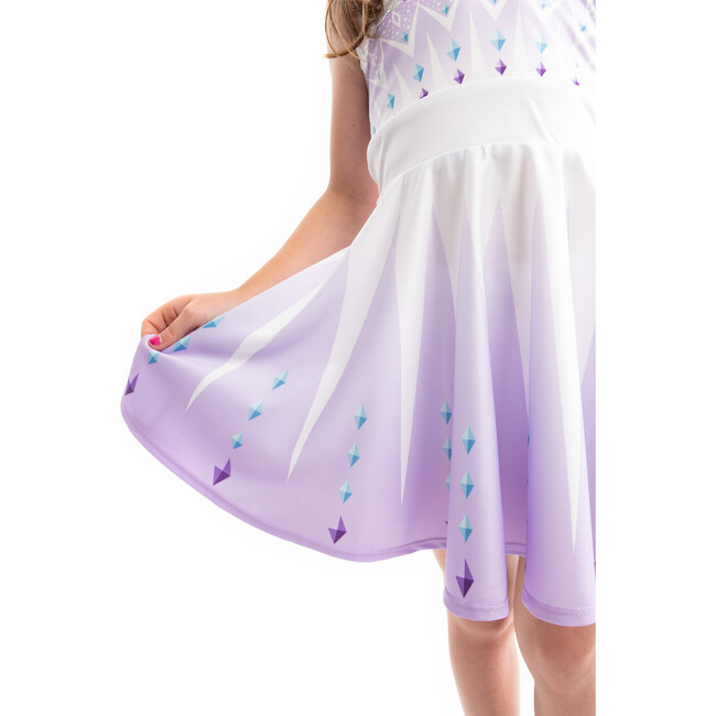 Ice Coronation Ombre Twirl Dress, Lilac And White - Costumes - 4