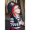 Pirate Full Sleeve Swen-On Vest Set, Black And White - Costumes - 6