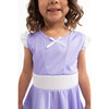 Amulet Printed Floral Twirl Dress, Lilac And White - Costumes - 3 - thumbnail