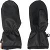 Spring Mitts With Elastic Cuffs, Black - Gloves - 1 - thumbnail