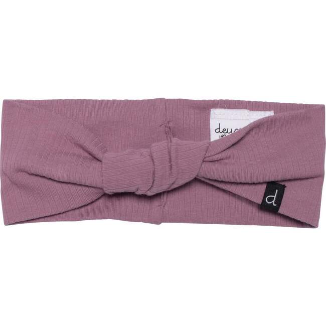 Solid Knotted Headband, Dusty Mauve
