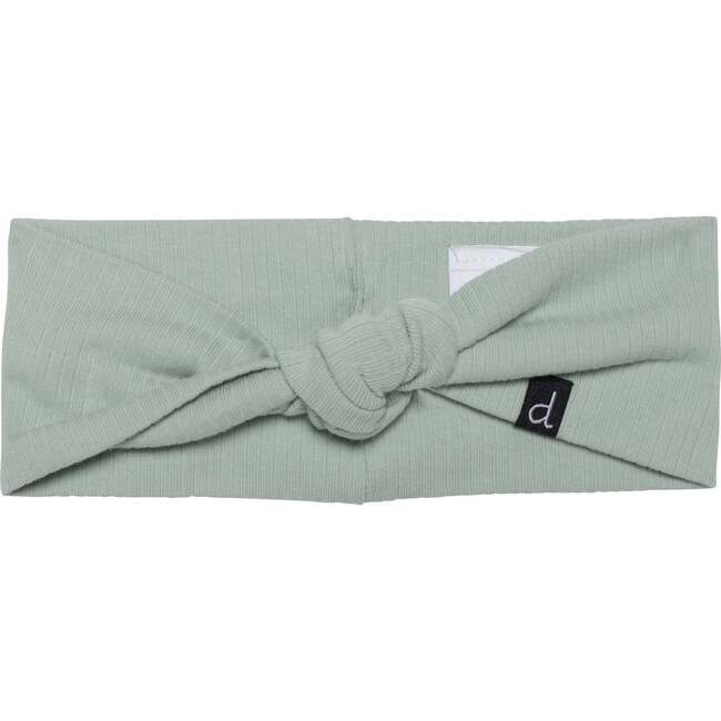 Solid Knotted Headband, Frosty Green