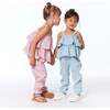 Sleeveless Jumpsuit With Frill, Greyish-Green - Rompers - 4