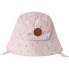 Printed Twill Hat, Light Pink Flowers - Hats - 1 - thumbnail