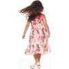 Printed Swiss Dot Sleeveless Midi Dress, Beige Jungle - Dresses - 4