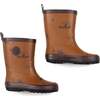 Printed Rain Boots, Brown Forest - Boots - 1 - thumbnail