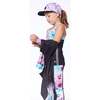 Reversible Jacket, Multicolor Flowers & Black - Jackets - 3