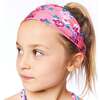 Printed Swimwear Headband, Pink Roses - Bows - 3