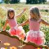 Printed Sleeveless Ruffle Dress, Cinnamon Pink Little Flowers - Dresses - 2