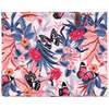 Printed Neck Tube, Pink And Blue Butterflies - Scarves - 1 - thumbnail