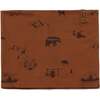 Printed Neck Tube, Brown Forest - Scarves - 1 - thumbnail