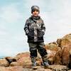 Printed Rain Boots, Khaki Dinosaurs - Boots - 2
