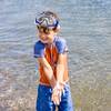 Printed Boardshort, Blue Boats - Swim Trunks - 2