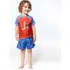Printed Boardshort, Blue Boats - Swim Trunks - 3