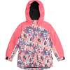 Printed 3-in-1 Spring Rain Set, Pink And Blue Butterflies And Black Texture - Raincoats - 4 - thumbnail