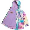 Printed 3-in-1 Rain Set, Multicolor Flowers And Black - Raincoats - 5