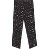 Printed Capri, Legging With Mesh Black Foil, Triangle - Leggings - 1 - thumbnail