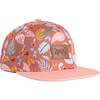 Printed Cap, Cinnamon Pink Flamingos - Hats - 1 - thumbnail