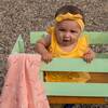 Organic Cotton Romper, Yellow - Rompers - 2