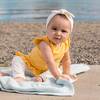 Organic Cotton Printed Top And Leggings Set, Yellow And White Dandelion - Mixed Apparel Set - 2
