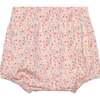 Organic Cotton Printed Top And Short Set, Pink Little Flowers - Mixed Apparel Set - 3