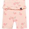 Organic Cotton Printed Onesie And Capri Set, Peach And Pink Snails - Mixed Apparel Set - 3