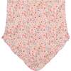 Organic Cotton Printed Headband, And Bib Set, Pink Little Flowers - Bows - 4