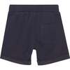 Cuffed French Terry Shorts, Dark Grey - Shorts - 3