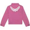 Denim Jacket, Pinky Mauve - Denim Jackets - 4