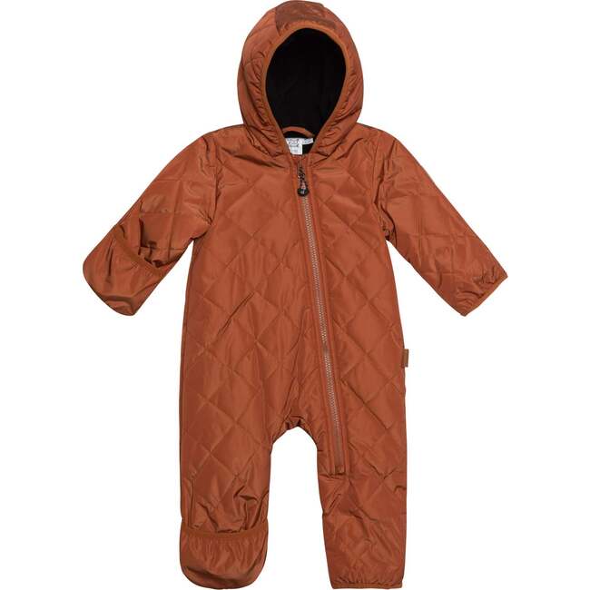 Baby Quilted One-Piece, Brown