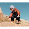 Baby Printed One-Piece And Hat Set, Brown Forest And Black Texture - Snowsuits - 3