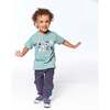 Jersey T-Shirt, Greyish-Green - T-Shirts - 3