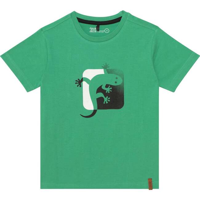 Graphic Print T-Shirt, Green