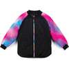 Gradient Sleeve Quilted Jacket, Black - Puffers & Down Jackets - 1 - thumbnail