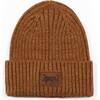 Knit Hat, Brown - Hats - 1 - thumbnail