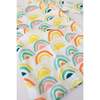 Hand Illustrated Print Ribbed Pajamas, Sunny Rainbow - Pajamas - 2