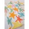Hand Illustrated Print Ribbed Pajamas, Sea Stars - Pajamas - 2
