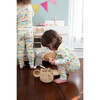 Hand Illustrated Print Ribbed Pajamas, Sunny Rainbow - Pajamas - 3