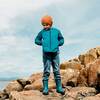 Quilted Zip-Up Jacket, Blue - Jackets - 2