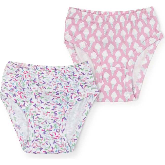 Lauren Girls' Underwear Set - Birthday Girl Confetti/Ice Cream Social - Underwear - 1