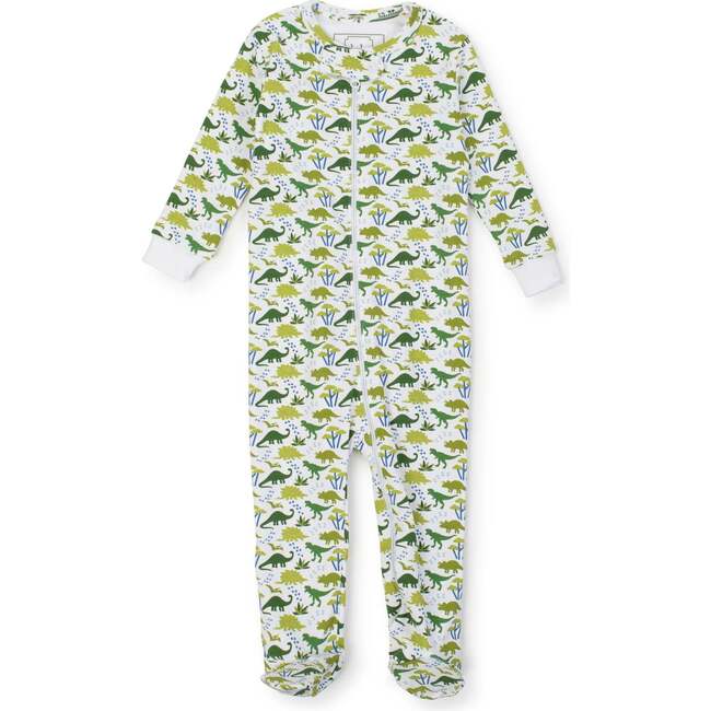 Parker Zipper Pajama - Dino Safari